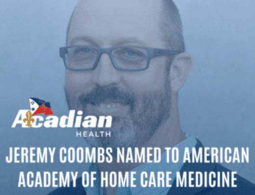 Acadian Health’s Senior Director, Jeremy Coombs, Named to AAHCM Board of Directors