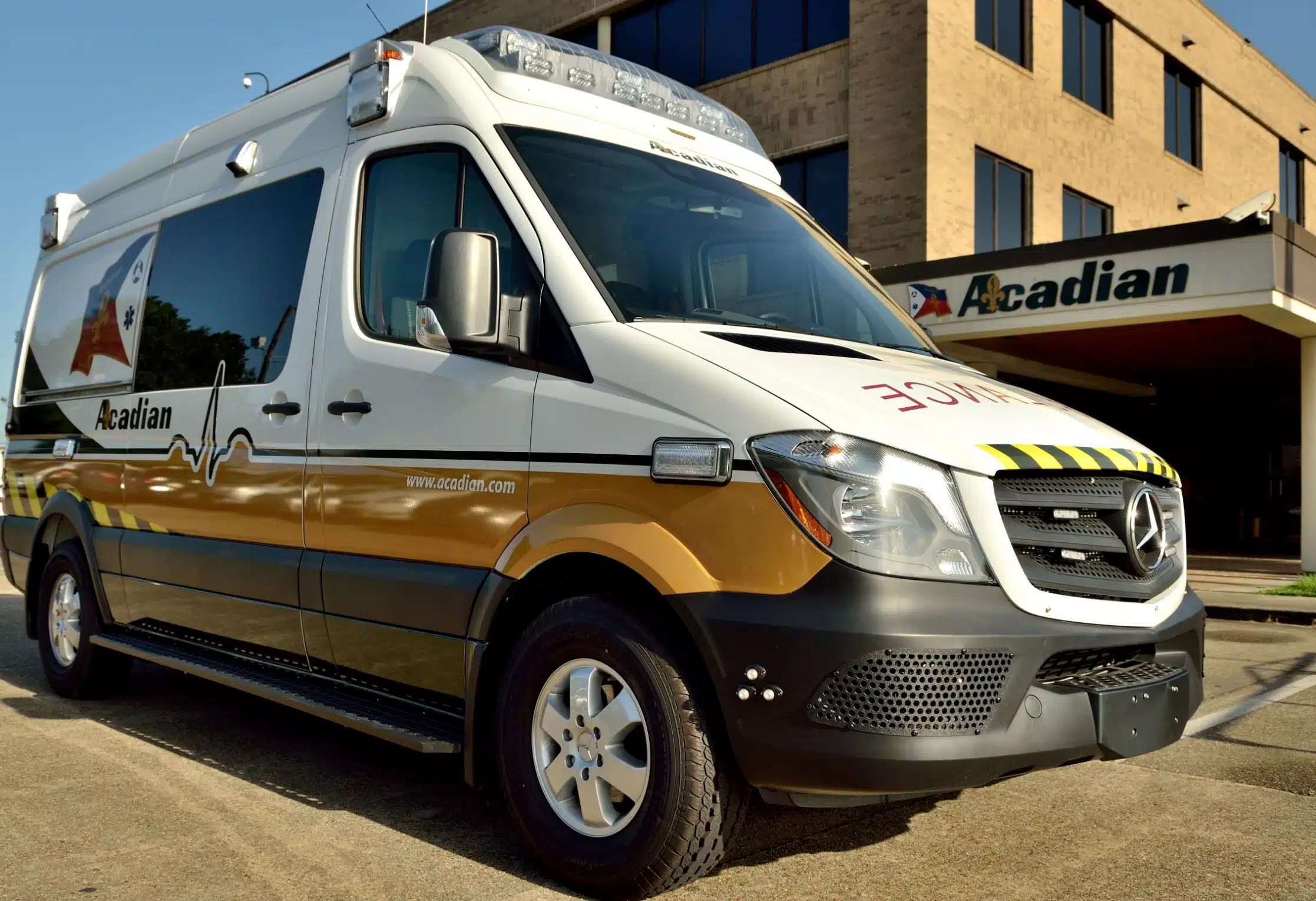 Acadian Ambulance Vehicle