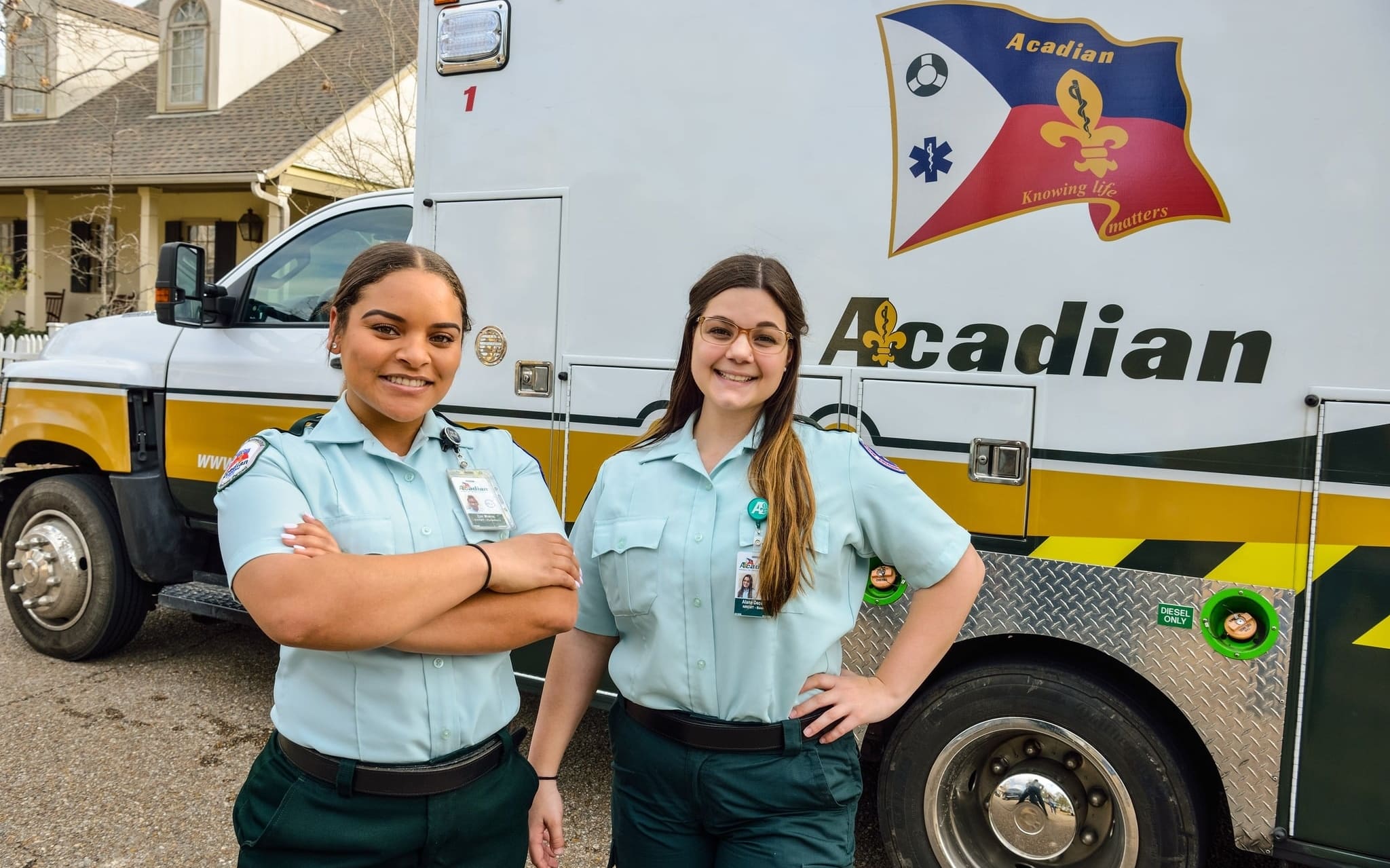 Acadian-TV-Box Acadian Ambulance team