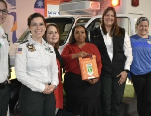 Acadian Ambulance Donates AED to Children’s Museum of Acadiana During  American Heart Month