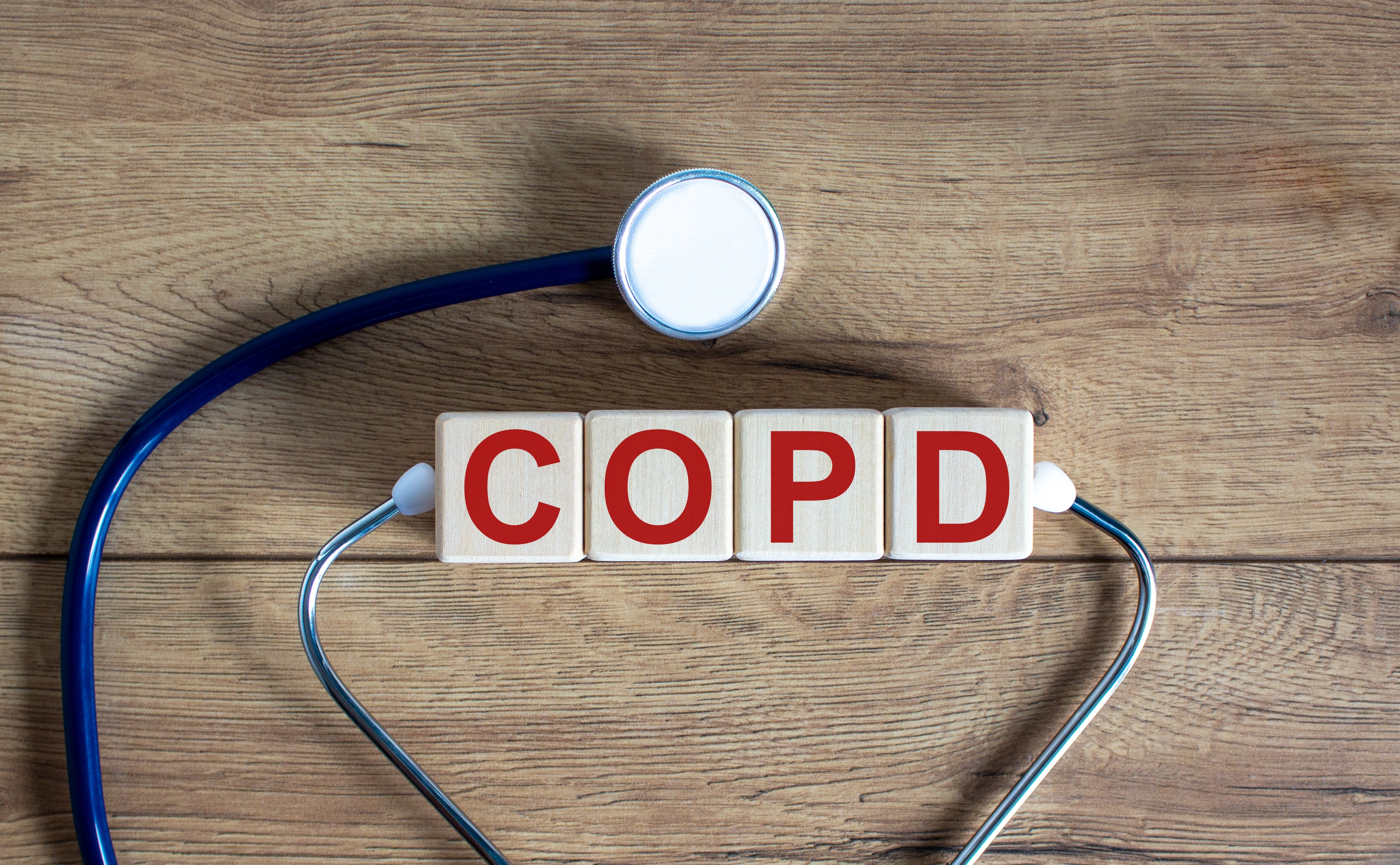 COPD medical concept