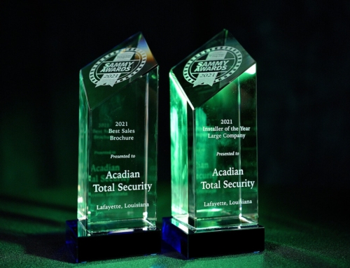 ACADIAN TOTAL SECURITY WINS TWO 2021 SAMMY AWARDS